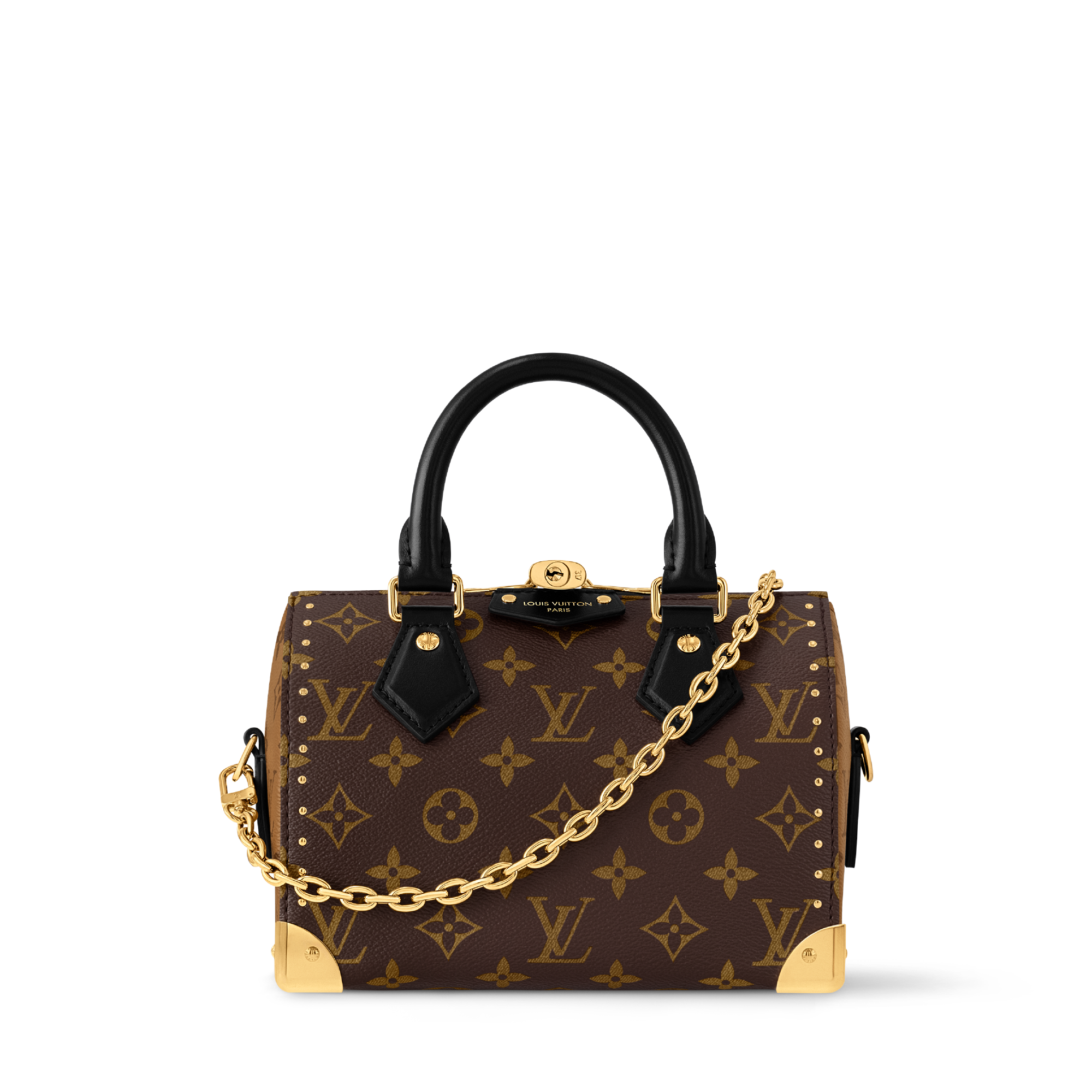 Louis Vuitton フロランティー ボディバッグ ダークブラウン Bolso Speedy Trunk 20 Autres Toiles Monogram - Bolsos | LOUIS VUITTON